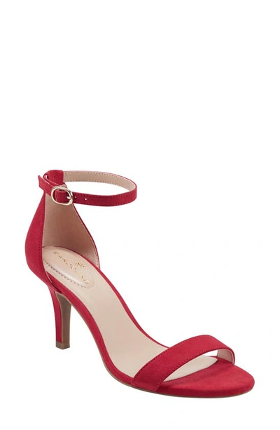 Bandolino Madia Ankle Strap Sandal In Red