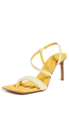 Jacquemus Les Limones Sandals 80 In Light Yellow