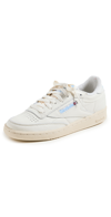 REEBOK CLUB C 85 VINTAGE SNEAKERS CHALK/ALABASTER/SKY BLUE