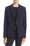 Veronica Beard Scuba Jacket In Navy