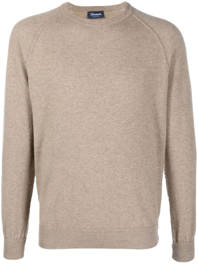 DRUMOHR CREW-NECK CASHMERE JUMPER