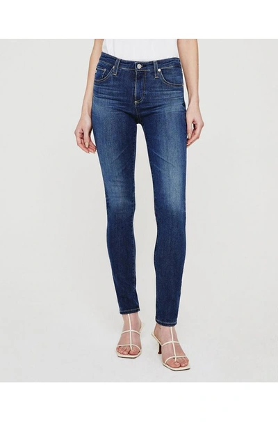 Ag Prima Mid Rise Cropped Cigarette Jeans In 5 Years Oxnard In 5 Years Oxnard