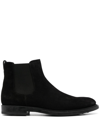 Tod's Ankle Boot In Suede In Black