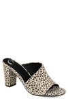 Journee Collection Allea Block Heel Mule In Animal