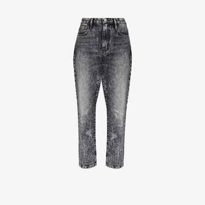 Frame Grey Le Noveau Straight-leg Jeans