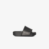 Y-3 Unisex Platform Leather Slides In Black