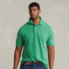 Polo Ralph Lauren The Iconic Mesh Polo Shirt In Raft Green