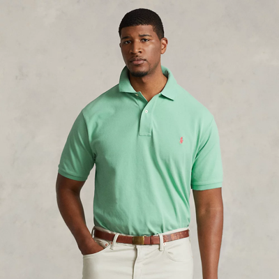 Polo Ralph Lauren The Iconic Mesh Polo Shirt In Celadon