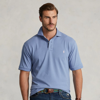 Polo Ralph Lauren The Iconic Mesh Polo Shirt In Retreat Blue