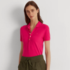 Lauren Ralph Lauren Piqué Polo Shirt In Sport Pink
