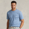 Polo Ralph Lauren Jersey Pocket T-shirt In Channel Blue