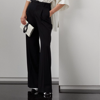 Dolce & Gabbana Acklie Wool Gabardine Pant In Black