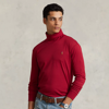 Polo Ralph Lauren Soft Cotton Turtleneck In Holiday Red