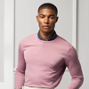 Ralph Lauren Purple Label Cotton Crewneck Sweater In Lilas