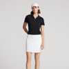 Rlx Golf Perforated Stretch Skort In Pure White