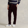 Ralph Lauren Classic Tapered Fit Polo Prepster Pant In Ruby