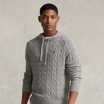Polo Ralph Lauren Hooded Cable Knit Sweater Polo Ralph Lauren