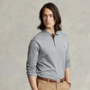 Polo Ralph Lauren Classic Fit Soft Cotton Polo Shirt In Steel Heather