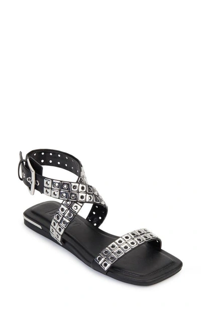 Dkny Women's Arina Ankle-strap Sandals In Black