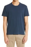 Boglioli Cotton Crewneck T-shirt In Blue