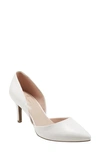 Bandolino Women's Grenow D'orsay Pointed Toe Pumps In Ivory Patent
