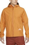 Nike Gore-tex Infiniumâ¢ Men's Trail Running Jacket In Light Curry,habanero Red