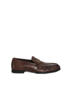 Tod's Timeless Loafers In Leather Brown In Teak