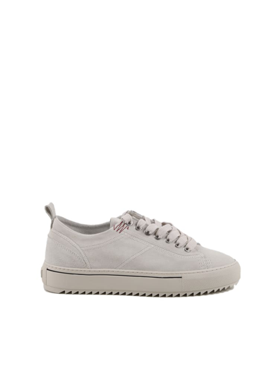 Represent Alpha Low White Trainers In Vintage White