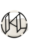 KARL LAGERFELD K/CIRCLE MONOGRAM SMALL HANDBAG