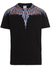 MARCELO BURLON COUNTY OF MILAN LINES WINGS T-SHIRT