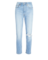 RE/DONE 90S HIGH-RISE ANKLE CROP JEANS