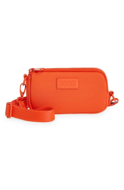 Dagne Dover Mara Phone Sling Crossbody Bag In Goji