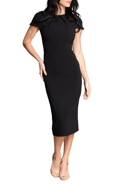 Dress The Population Lainey Body-con Dress In Black