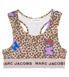 MARC JACOBS LEOPARD-PRINT CROPPED TOP