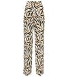 NANUSHKA LANAI FLORAL HIGH-RISE STRAIGHT PANTS