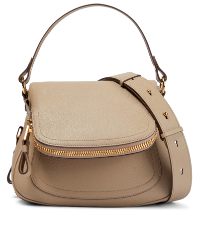 Tom Ford Jennifer Tote Bag In Silk_taupe