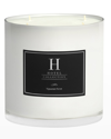 HOTEL COLLECTION 55 OZ. DELUXE BLACK VELVET CANDLE - WHITE