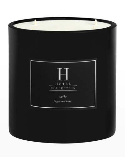 Hotel Collection 55 Oz. Deluxe Black Velvet Candle - Black