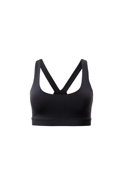 Girlfriend Collective Black Ella Scoop Neck Bra