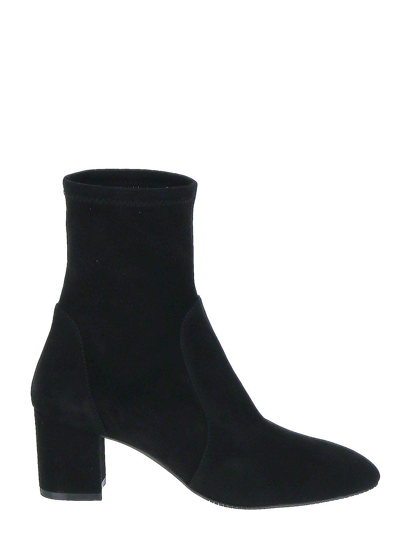 Stuart Weitzman Yuliana 60 Ankle Boots In Black