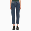 Apc A.p.c. Blue Le Jean Cropped Jeans In Blue