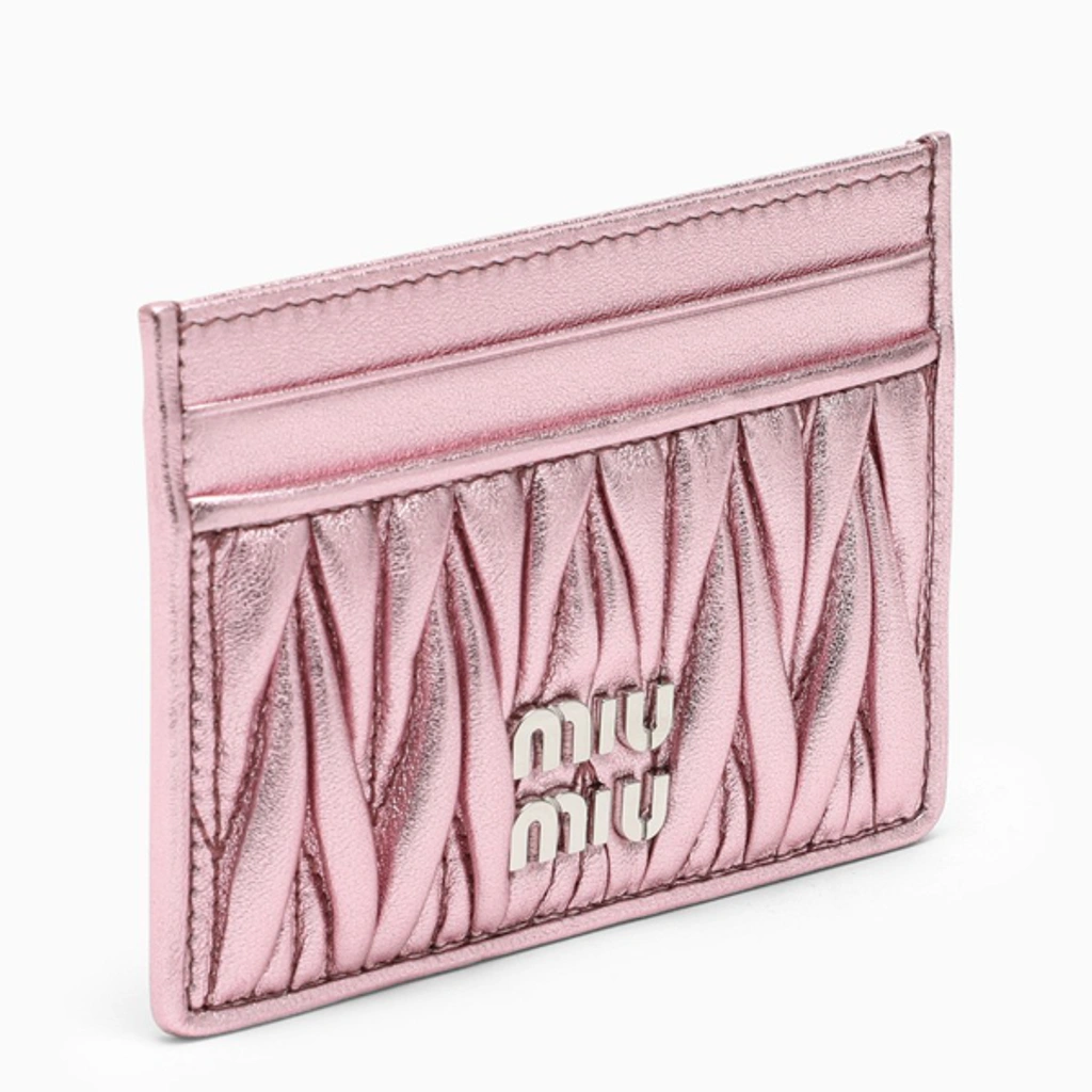 ☆関税込☆MIUMIU★Matelasse Card Holder Marigold★ Marigold★ Holder Card ☆関税込☆MIUMIU★Matelasse
