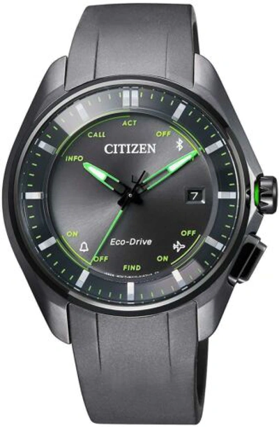 Pre-owned Citizen Eco-drive Bluetooth Bz4005-03e Super Titanium Model Men's Watch