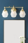 Anthropologie Bumblebee Vanity Wall Light