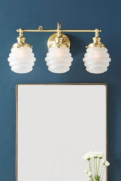 Anthropologie Bumblebee Vanity Wall Light
