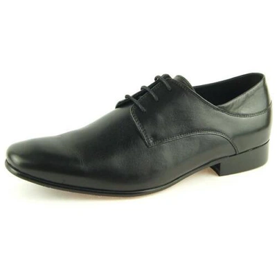 Pre-owned Drover Australia "willunga" Plain Derby, Men's Leather Oxford Shoes, Size 8-16us In Black