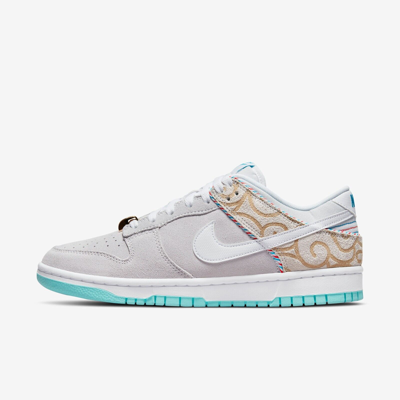 Pre-owned Nike Dunk Low Retro Se Shoes 'barbershop Grey' (dh7614-500) In Gray