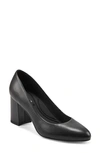 Easy Spirit Women's Cadet Slip-on Block Heel Dress Pumps Women's Shoes In Black