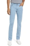 Brax Chuck Stretch Cotton 5-pocket Pants In Smoke Blue