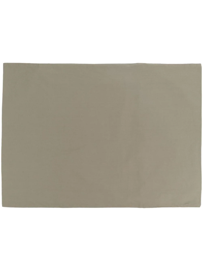 Tekla 50x70 Organic-cotton Bedsheet In Green